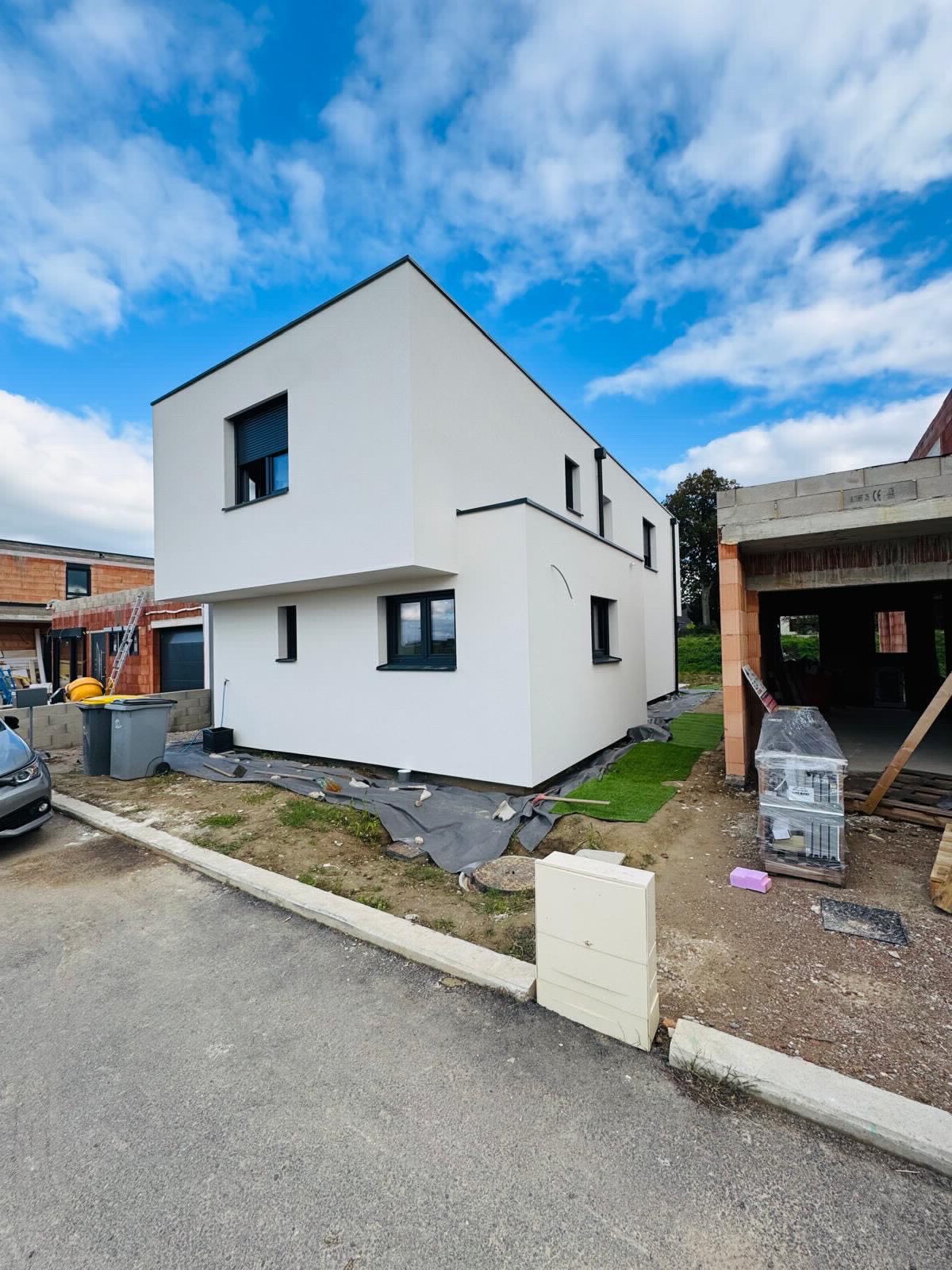  Isolation thermique par l’extérieur à Benfeld, près de Strasbourg ( BAS -RHIN)