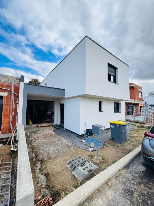  Isolation thermique par l’extérieur à Benfeld, près de Strasbourg ( BAS -RHIN)