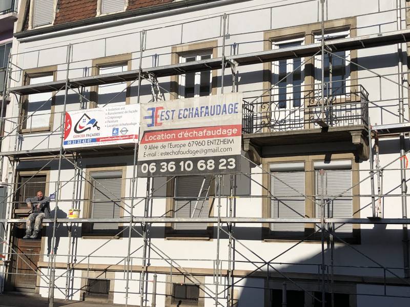 Prix au m² pour un ravalement de façade avec isolation thermique pour immeuble à Schiltigheim 67 Bas-Rhin