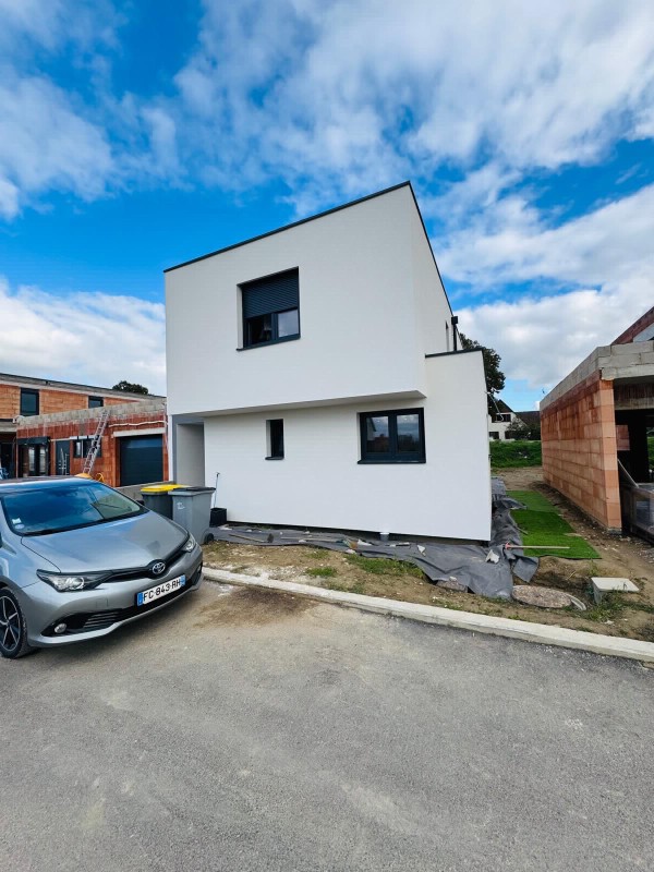  Isolation thermique par l’extérieur à Benfeld, près de Strasbourg ( BAS -RHIN)