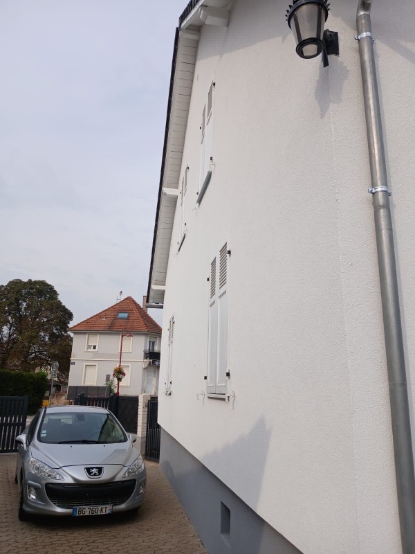 Isolation des murs par l’extérieur à Hoerdt –(près de Strasbourg)